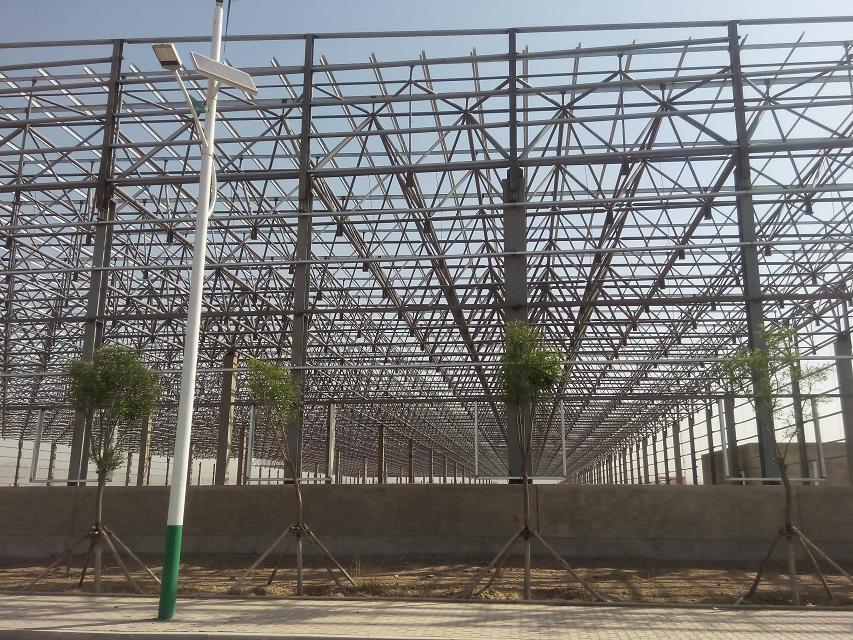 兴安盟汽车工业厂房网架